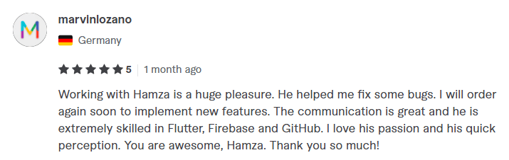 Client review 2